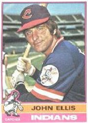 1976 Topps Baseball Cards      383     John Ellis